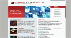 Desktop Screenshot of all-systems.com.au